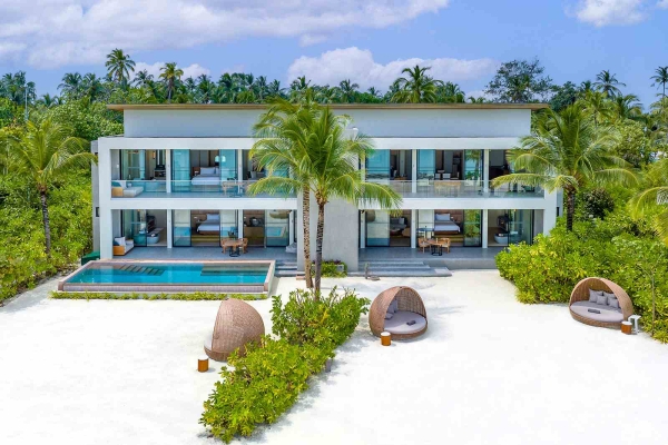 Three-Bedroom Beach Residence with Private Pool