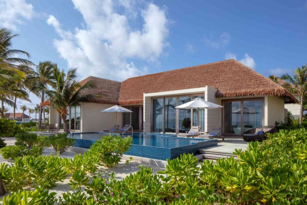 Beach Villa - 2 Bedrooms - Pool & Sunset View 