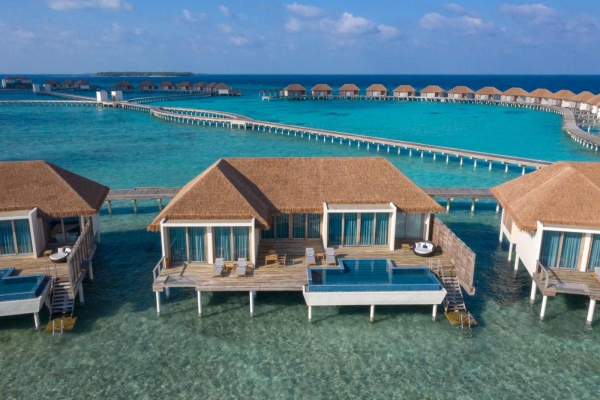 Overwater Villa - 3 Bedrooms - Pool & Lagoon View 