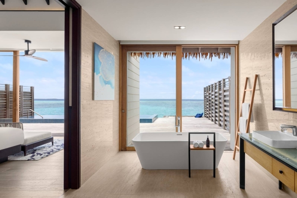 Overwater Villa - 3 Bedrooms - Pool & Sunset View
